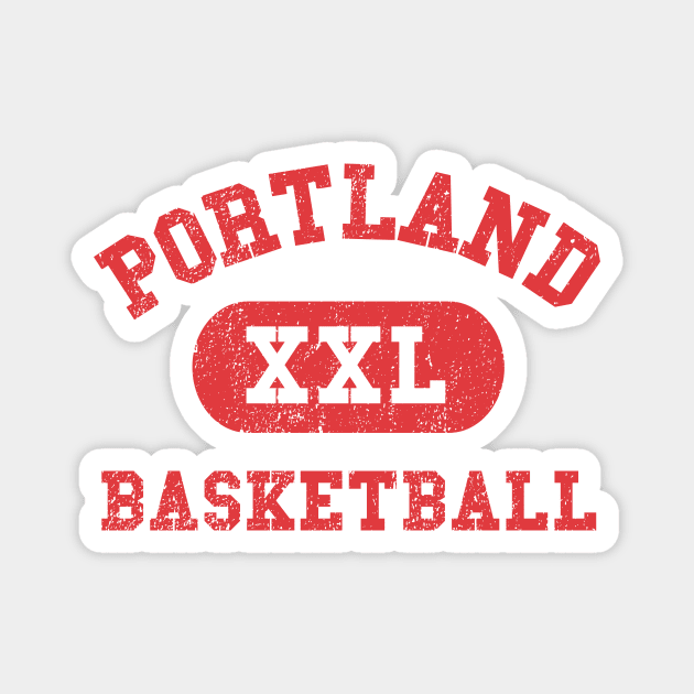 Portland Basketball II Magnet by sportlocalshirts