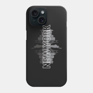 New York, USA Skyline Phone Case