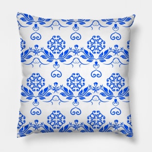 Blue Floral Neck Gator Pretty Floral Blue Pillow