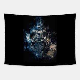 Gasmask Tapestry