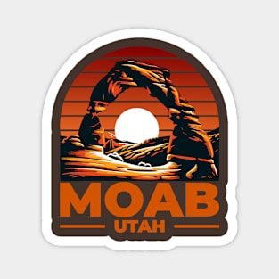 Sunset Arch - Moab Utah Magnet