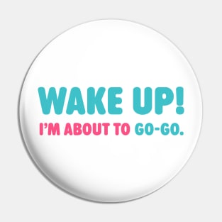 Wham - Wake Me Up Pin