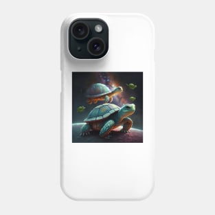 Space Turtles Phone Case