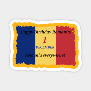 National Day of Romania! Magnet