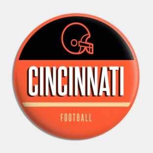 cincinnati retro football Pin