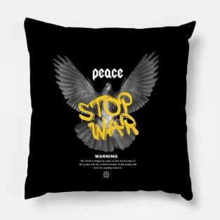 Peace Warning Pillow