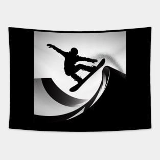 Snowboarding Tapestry