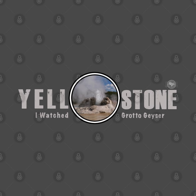 I Saw Grotto Geyser, Yellowstone National Park by Smyrna Buffalo