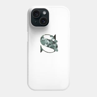 Flower Alphabet S Phone Case