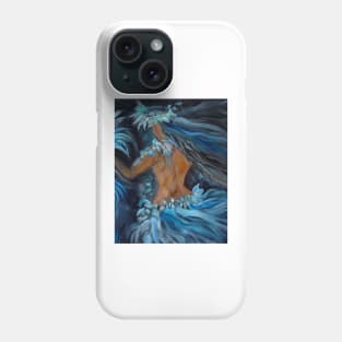 Hula in Blue Phone Case