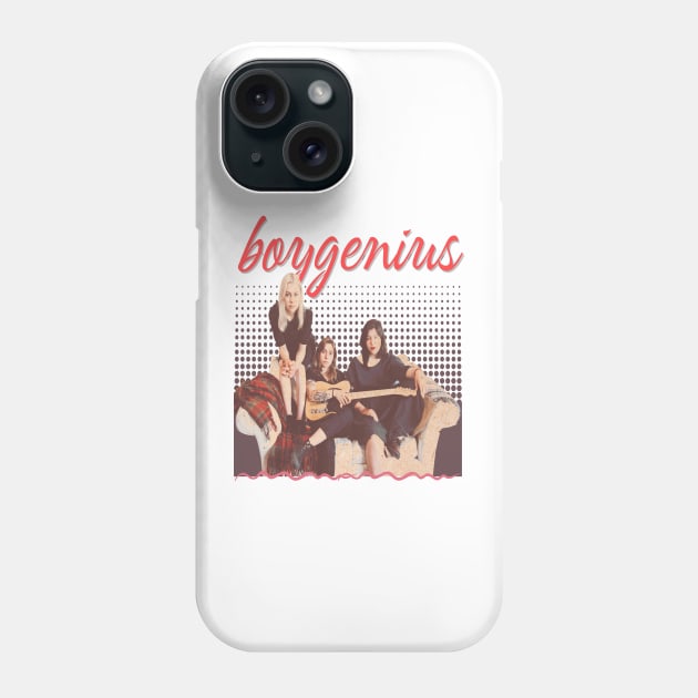 Boygenius (III) Vintage 2018 // Always an Angel Original Fan Design Artwork Phone Case by A Design for Life