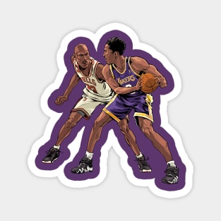 BASKETBALLART - LITTLE BROTHER GOAT Magnet