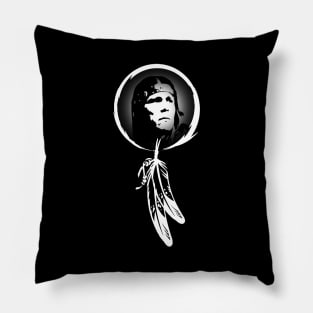 Naawakamig (Dennis Banks - Ojibwa Warrior) Pillow