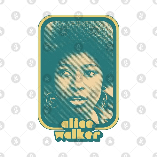 Alice Walker / Retro Style Feminist Icon by DankFutura