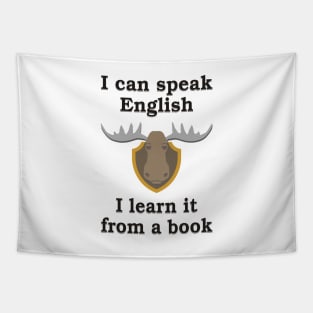 I Can Speak English Tapestry