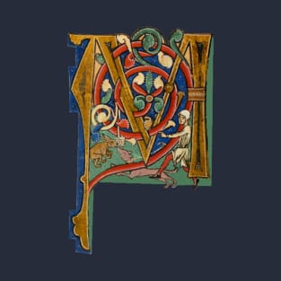 Illuminated Initial M T-Shirt