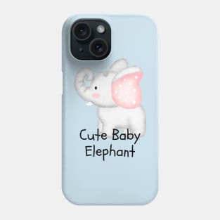 Cute Baby Elephant Phone Case