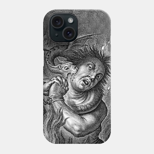 DEMON BITE HORROR Phone Case by AtomicMadhouse