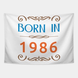 Born in 1986 Retro Tapestry