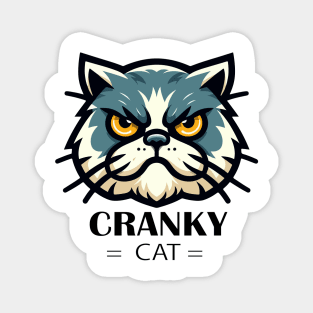 Cranky Cat Magnet