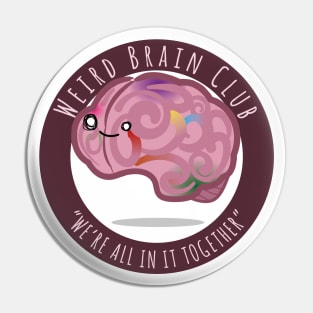 Weird Brain Club Pin