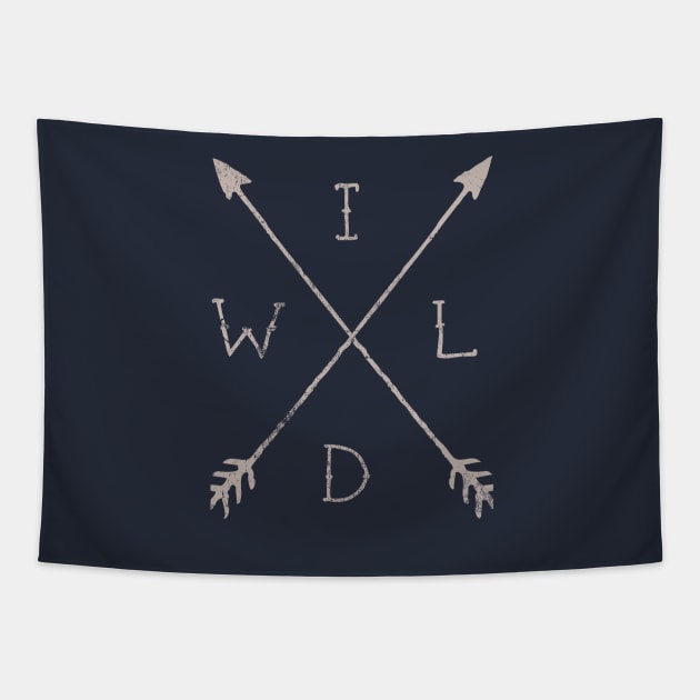 Wild Arrows Tapestry by Elefunk