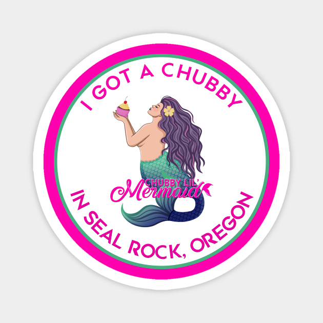 Seal Rock Magnet by Chubby Lil Mermaid Bakery