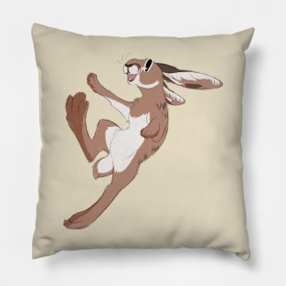 Bouncy Hare! Pillow