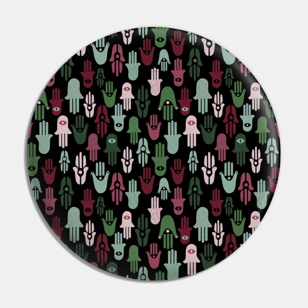 Pink and green hands Pin by Nosa rez