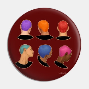 Bald heads Pin