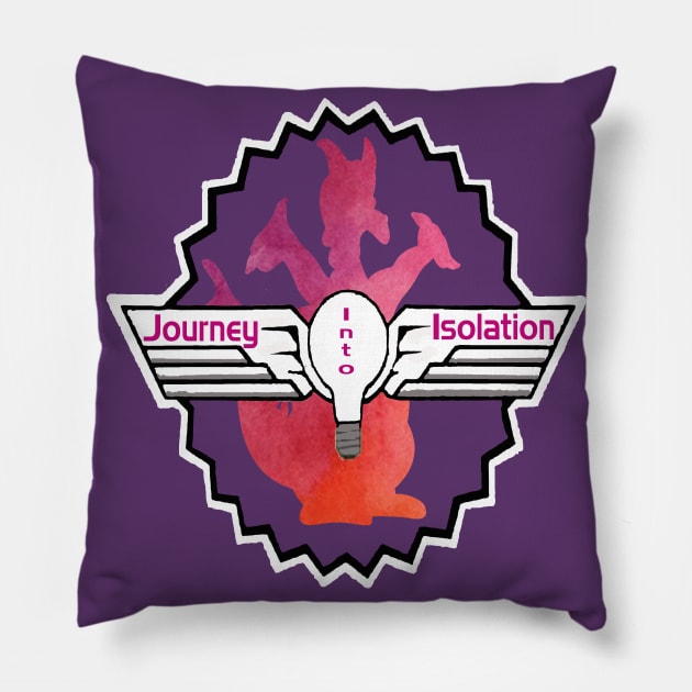 Figment Journey into Isolation Pillow by magicmirror