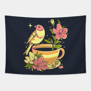 Spring coffee Tapestry