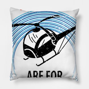 Helicopter Pilot Pillow