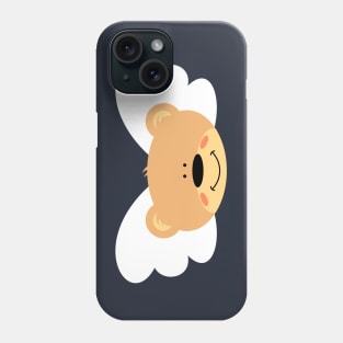 Teddy bear with Angel Wings Phone Case