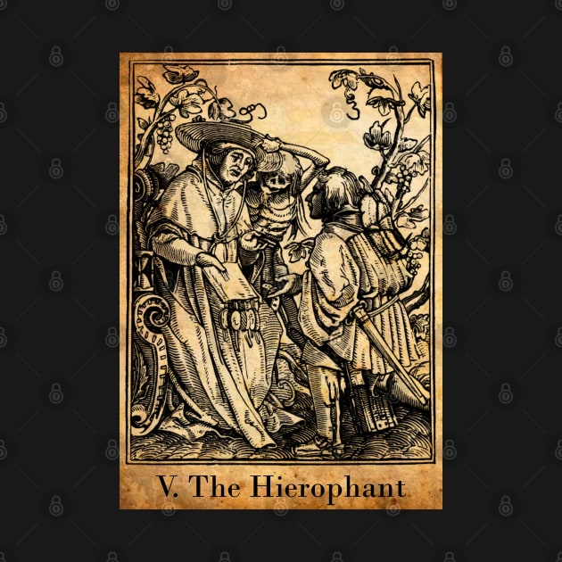 The Hierophant Tarot by Gwraggedann