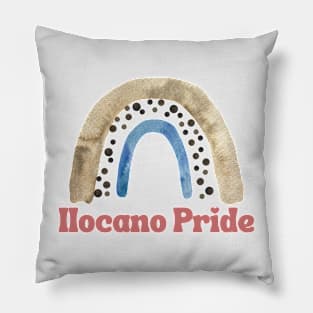 Filipino Ilocano Philippines w/ cute rainbow Pillow