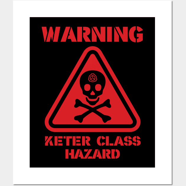 RED Warning Signage Poster – The SCP Store