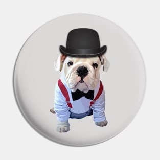 Bulldog Hat Pin