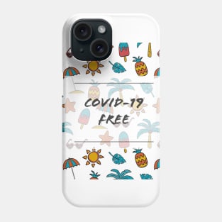 Covid-19 free mask! Phone Case