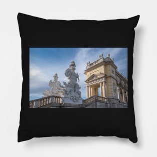 The Gloriette at Schoenbrunn Palace in Vienna, Austria Pillow