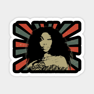 SZA || Vintage Art Design || Exclusive Art Magnet