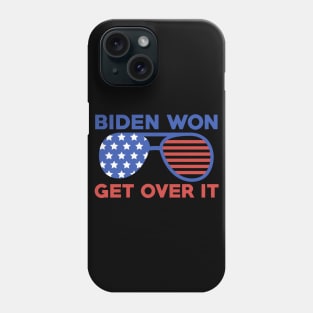 Biden Won Get Over It Joe Biden Kamala Harris President 2020 Phone Case