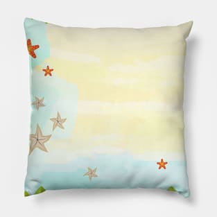 Beautiful Beach Pillow