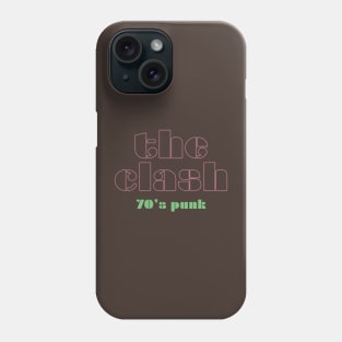 70's Punk The Clash Phone Case