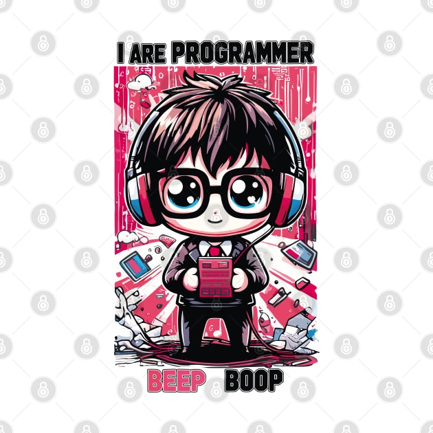 I Are Programmer Beep Boop by Cutetopia