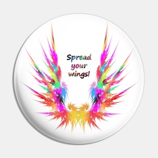 Spread your wings! Pin