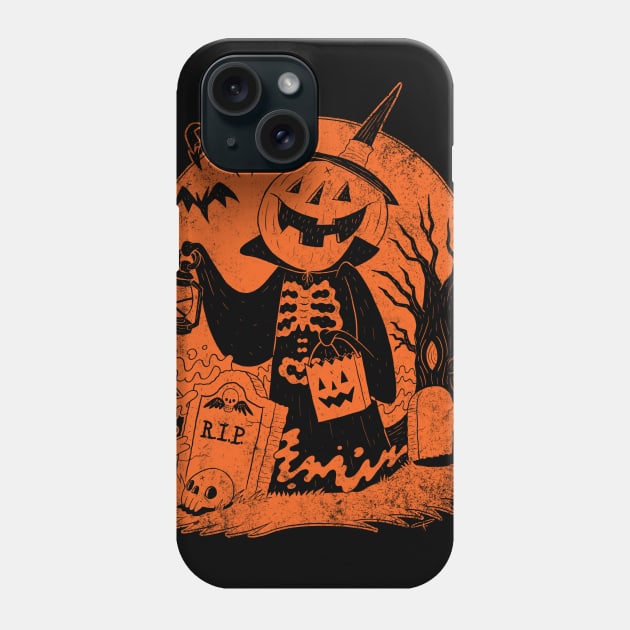 Vintage Spooky Phone Case by chrisraimoart