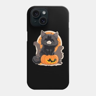 Nights and days Cat Halloween 1 Phone Case