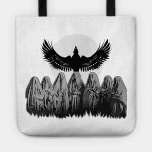 Ominous women of the mystical order of the executioner crow Tote