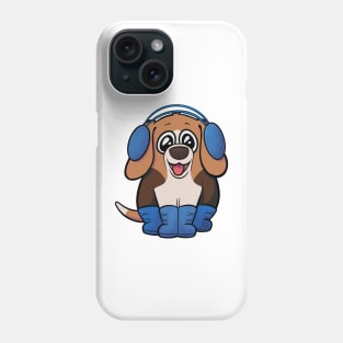 Winter Beagle Phone Case